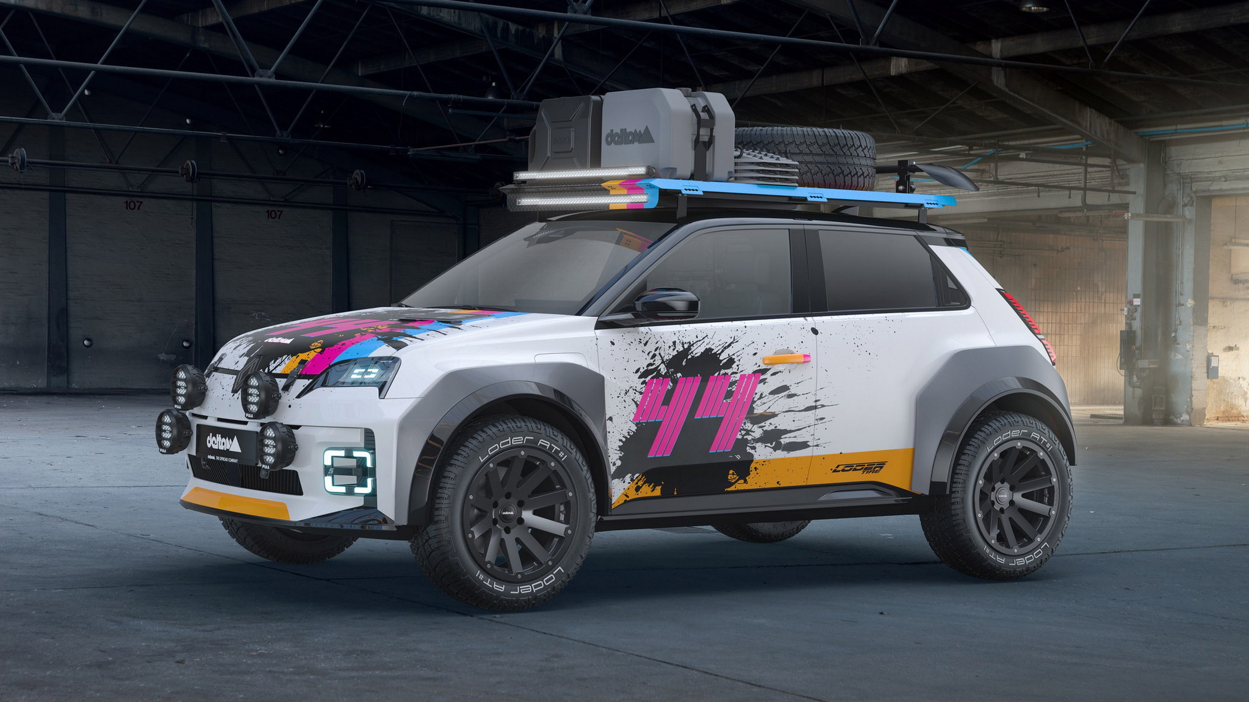 Цей Renault 5 EV, що обливає брудом, має статися