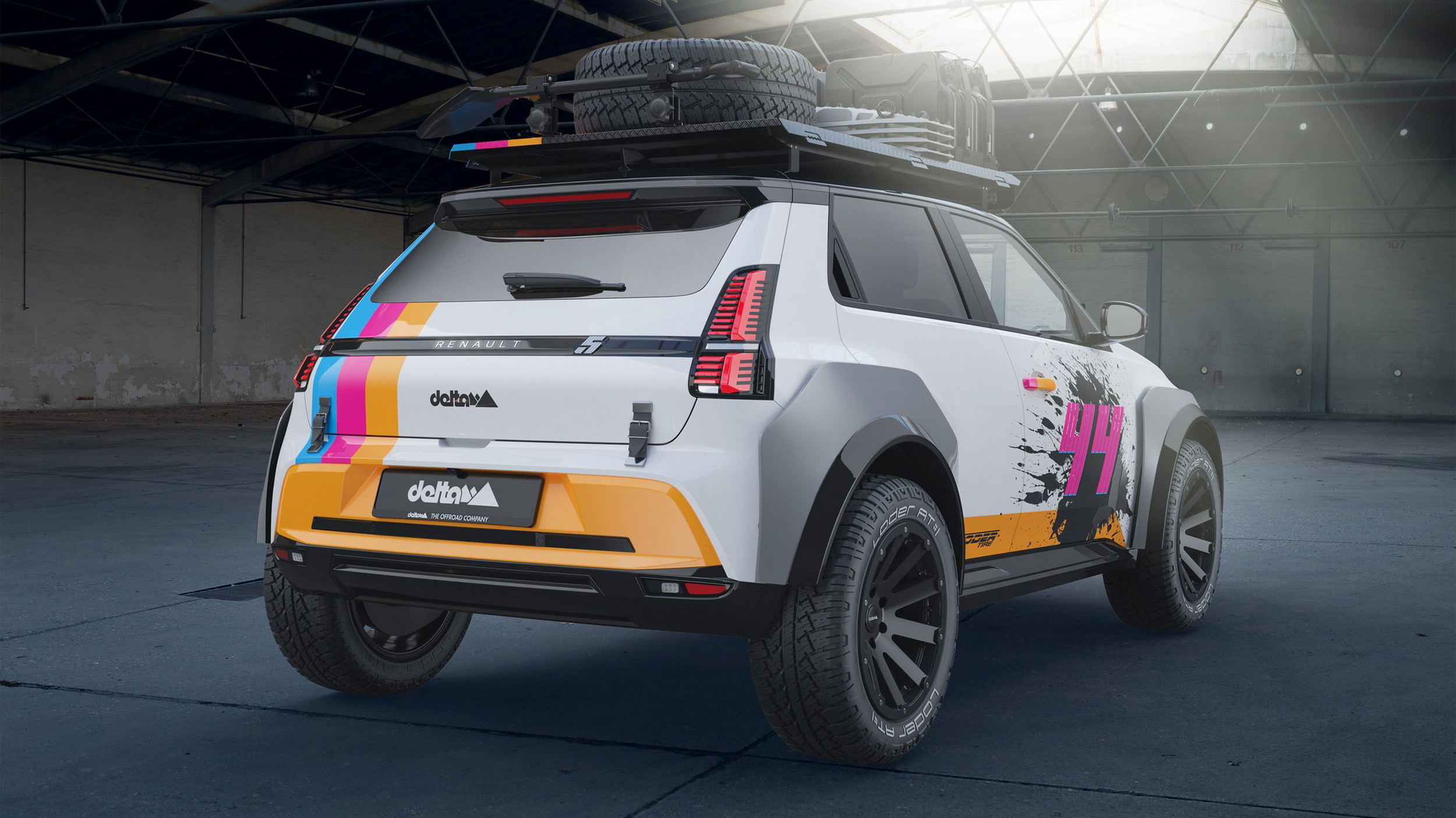 Цей Renault 5 EV, що обливає брудом, має статися