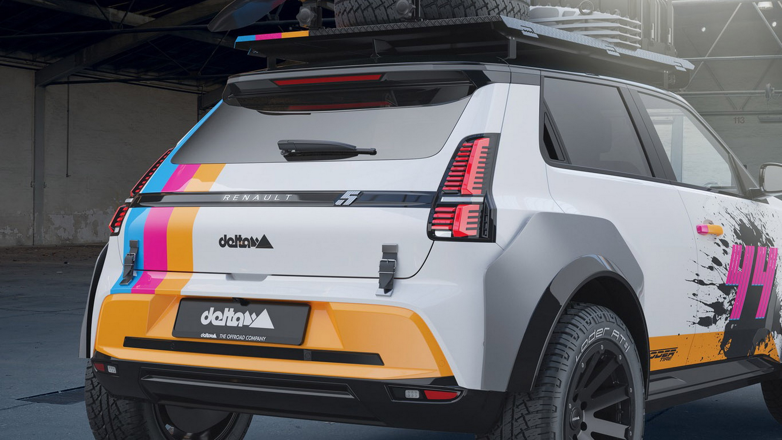 Цей Renault 5 EV, що обливає брудом, має статися