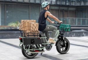 Представлено недорогий вантажний електробайк із запасом ходу понад 100 км