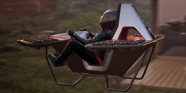 Персональний летючий мотоцикл з'являється у продажу
