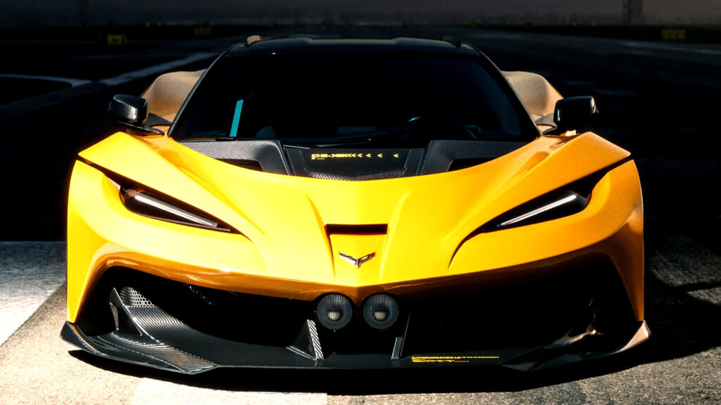 Corvette C8 починався як суперкар, цей C8-X підштовхує його до гіперкарів