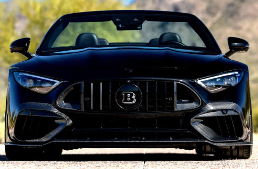 Ледве обкатаний Brabus SL63 щойно перевірив реальність на 170 тисяч доларів