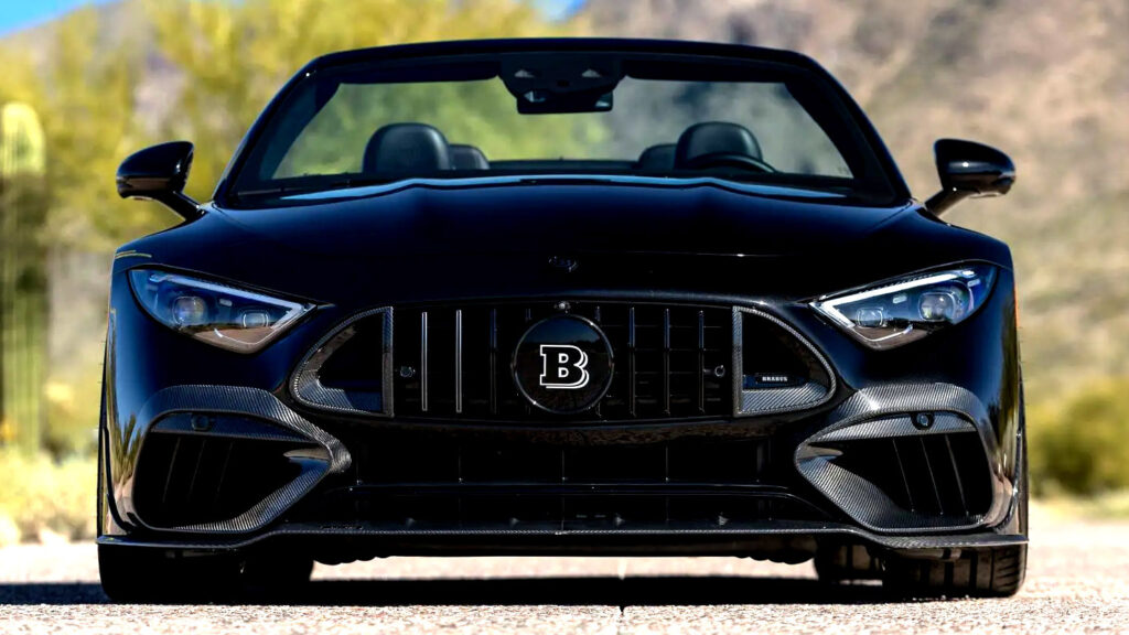 Ледве обкатаний Brabus SL63 щойно перевірив реальність на 170 тисяч доларів