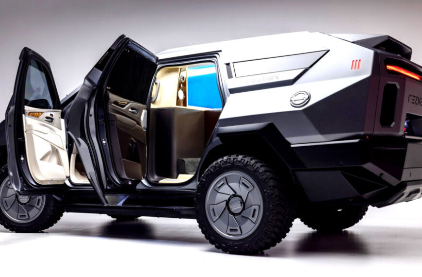 Броньований Escalade Резвані побудований для кінця світу та одягнений для вечері