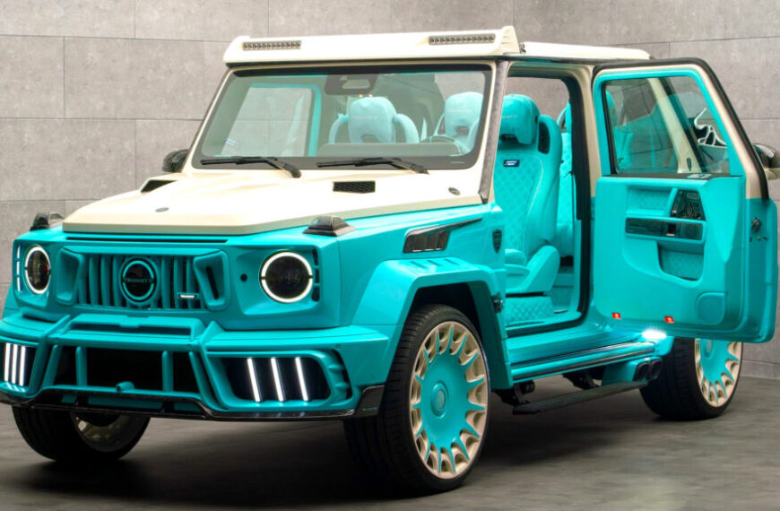 Порізаний G-Wagen від Mansory виглядає як Mercedes, що врізався в акваріум