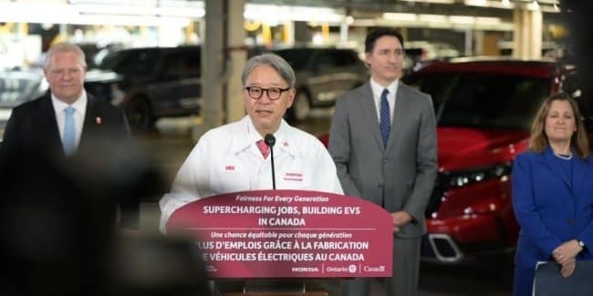 Honda зупиняє будівництво заводу електромобілів у Канаді
