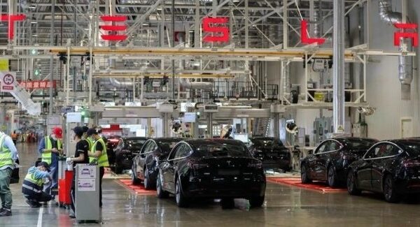 Річні продажі Tesla, виготовлених у Китаї, збільшились більш ніж на 33%.