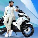 Yamaha представила електричний скутер з висувним акумулятором