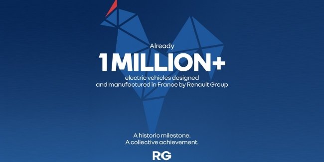 Renault Group перевищила важливу цифру: з 2010 року з конвеєра зійшов мільйон…
