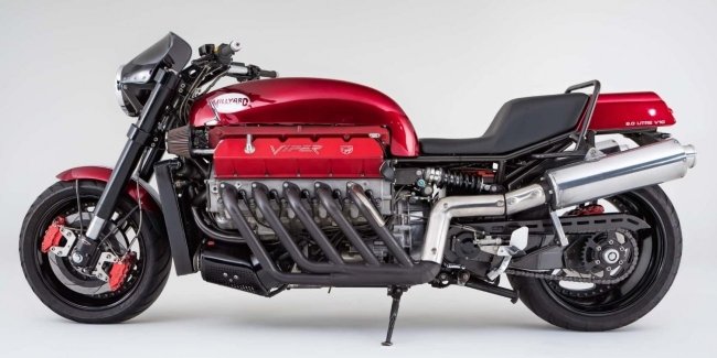 На аукціоні продають незвичайний мотоцикл Millyard Viper V10
