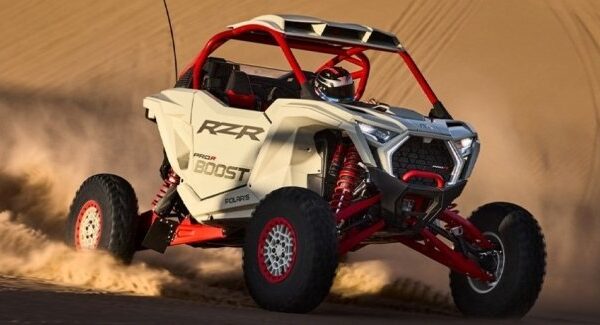 У Сполучених Штатах презентували новий всюдихід Polaris RZR Pro R Boost, який відзначається низькою вагою та винятковою потужністю.