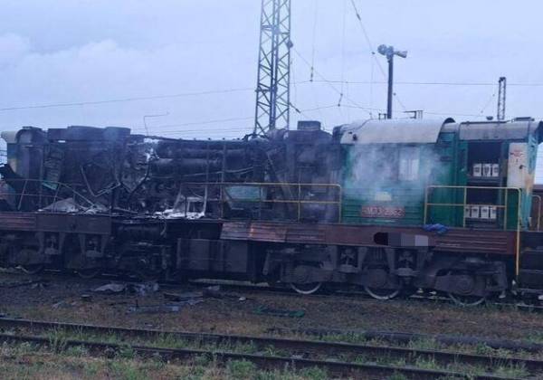Російські війська атакували локомотивне депо на Харківщині