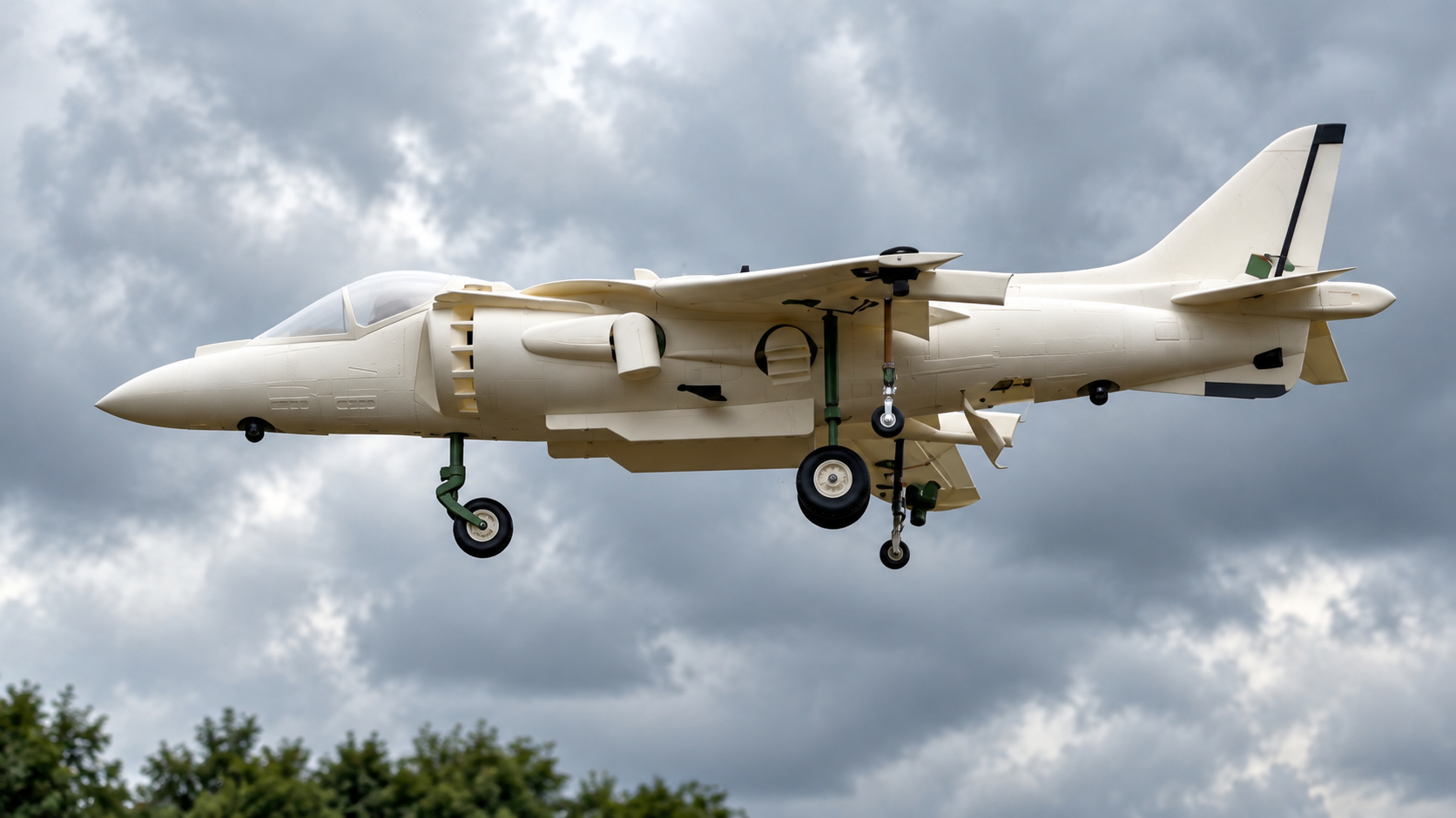 Вертикальний зліт моделі Harrier