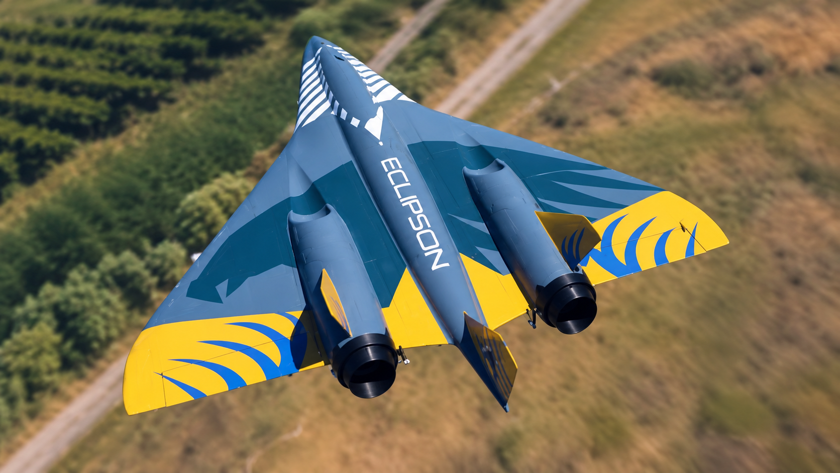 Радіокерований реактивний літак Delta Dart