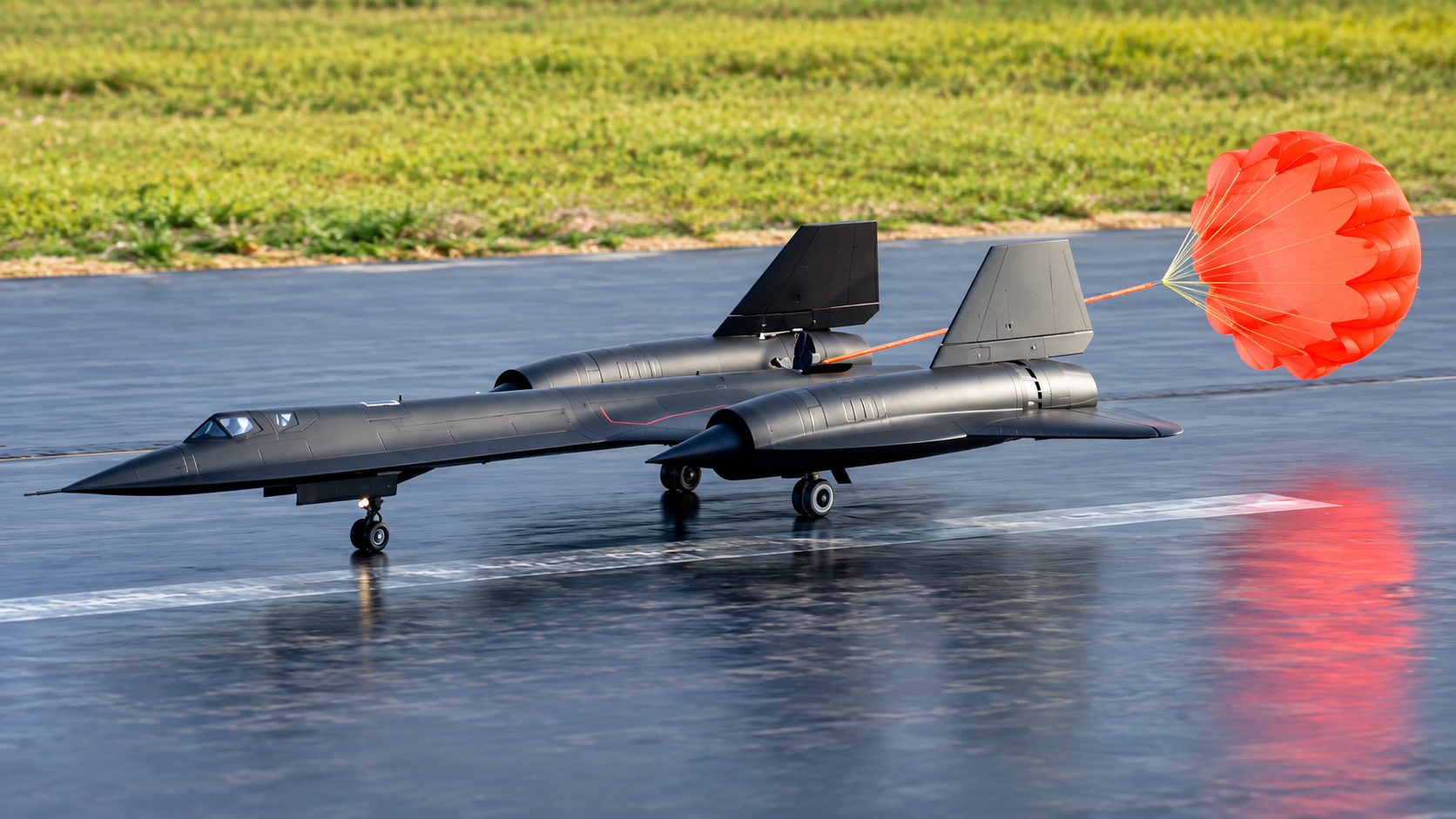 Модель RC SR-71 Blackbird