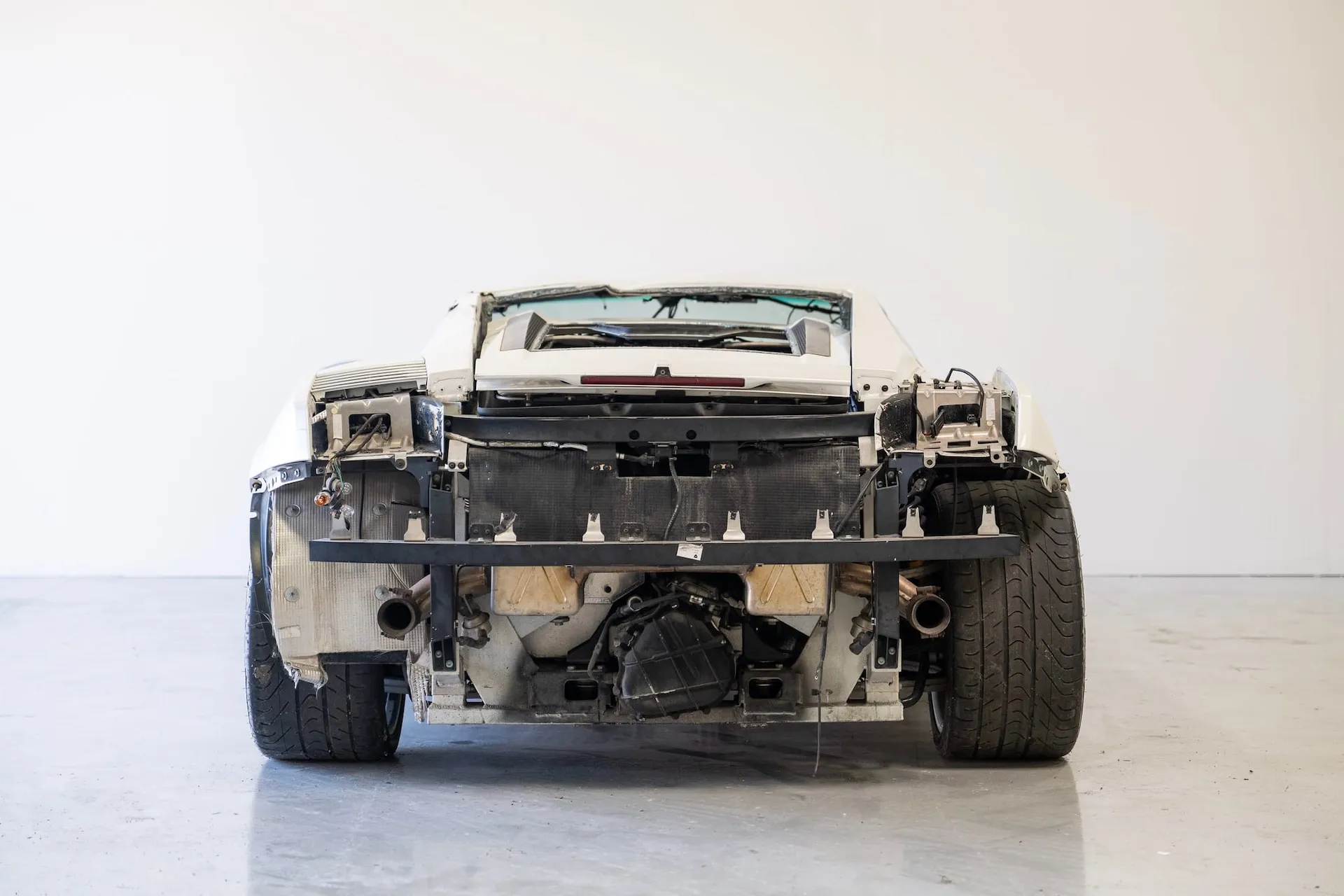 Пошкоджений Lamborghini Gallardo 2007 року