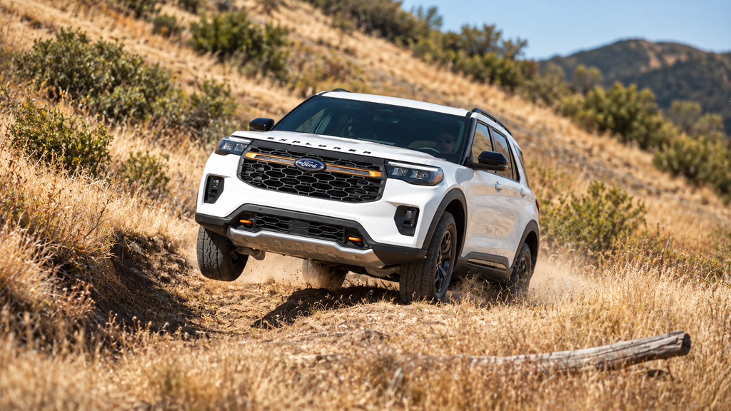 Ford Explorer Tremor на бездоріжжі