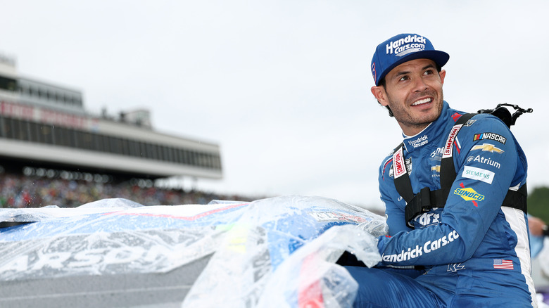 Кайл Ларсон перед гонкою NASCAR
