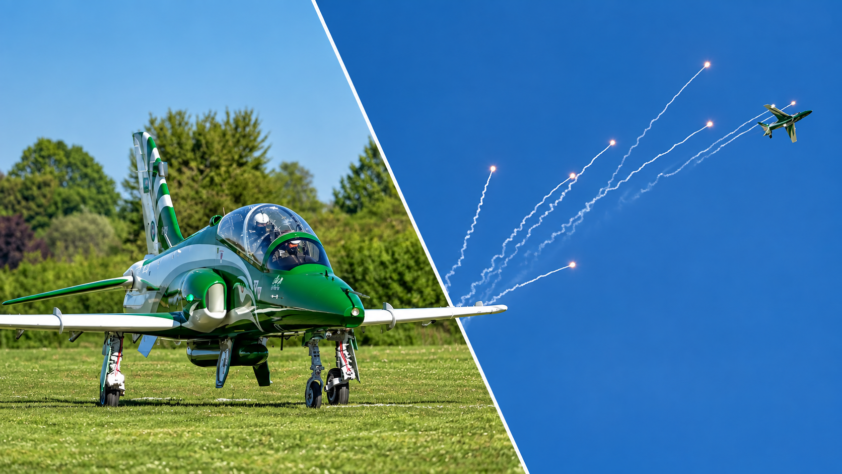 Модель реактивного літака BAE Hawk RC
