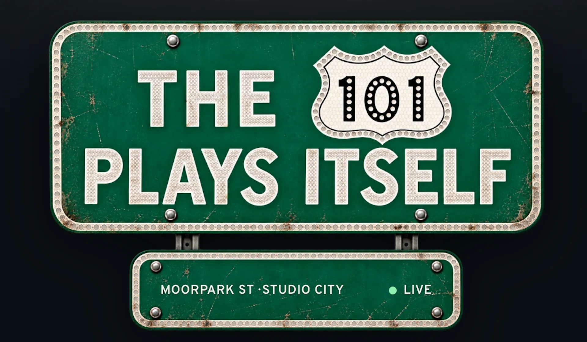 Екранний знімок інтерфейсу проєкту 'The 101 Plays Itself'