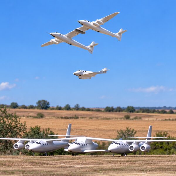 RC-літак, натхненний Virgin Galactic, запустив ракету в повітрі