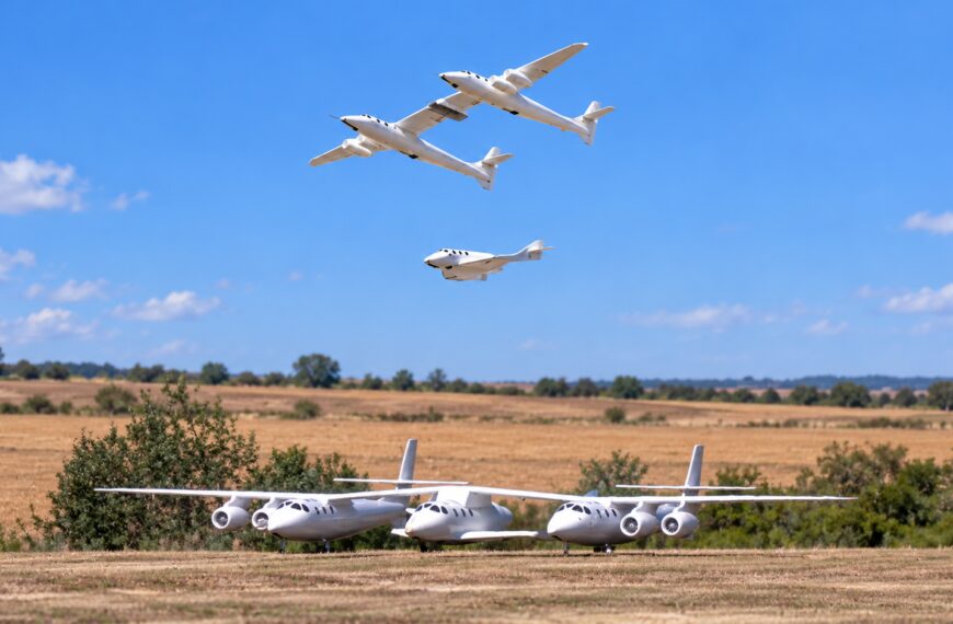 RC-літак, натхненний Virgin Galactic, запустив ракету в повітрі