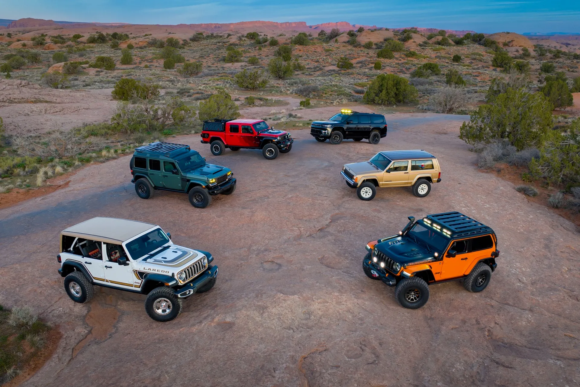 Jeep Wrangler XJ Pioneer Concept, 2026 Easter Jeep Safari, Moab