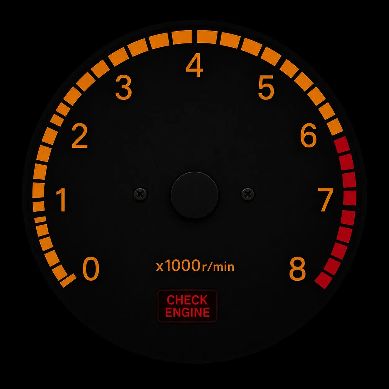 Цифрове зображення тахометра Mitsubishi Montero