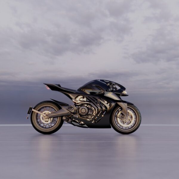 Aston Martin і Brough Superior представили космічний мотоцикл, що подолає земне тяжіння