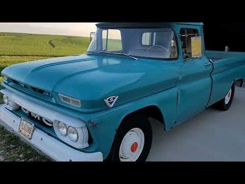 1963 GMC Rare Plaid Valve Covers Original Survivor Farm Truck Big Block V6 thumbnail