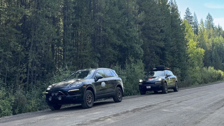 Porsche Cayenne на Alcan 5000