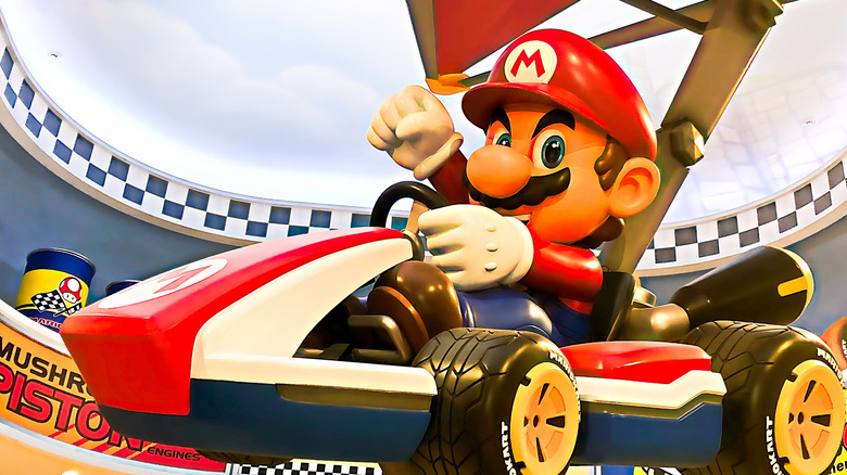 Маріо та Mario Kart в магазині сувенірів
