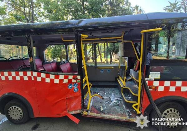ДТП за участю маршрутки: дев’ять травмованих у Харкові