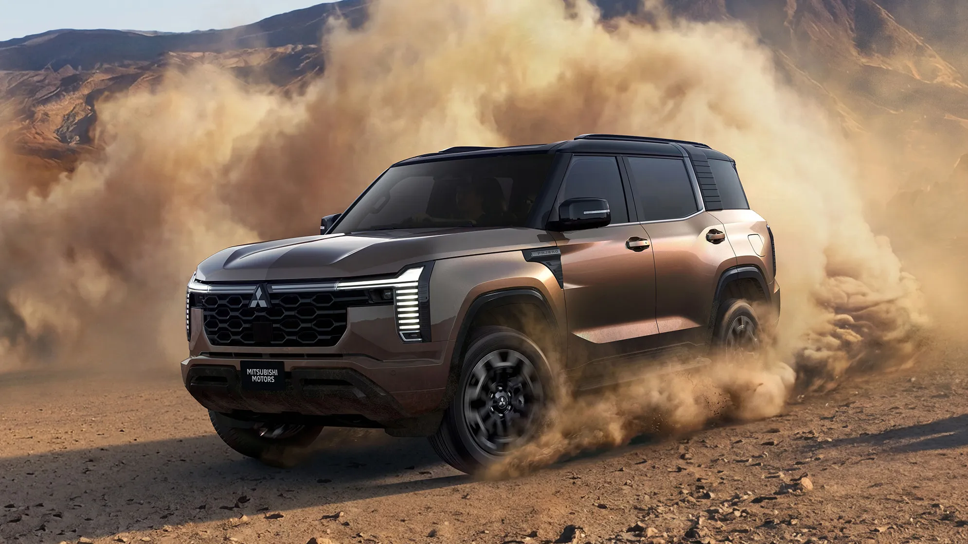 2027 Mitsubishi Pajero на бездоріжжі