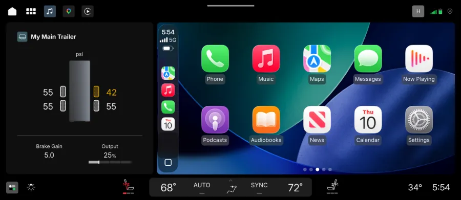 Apple CarPlay в інтерфейсі GM