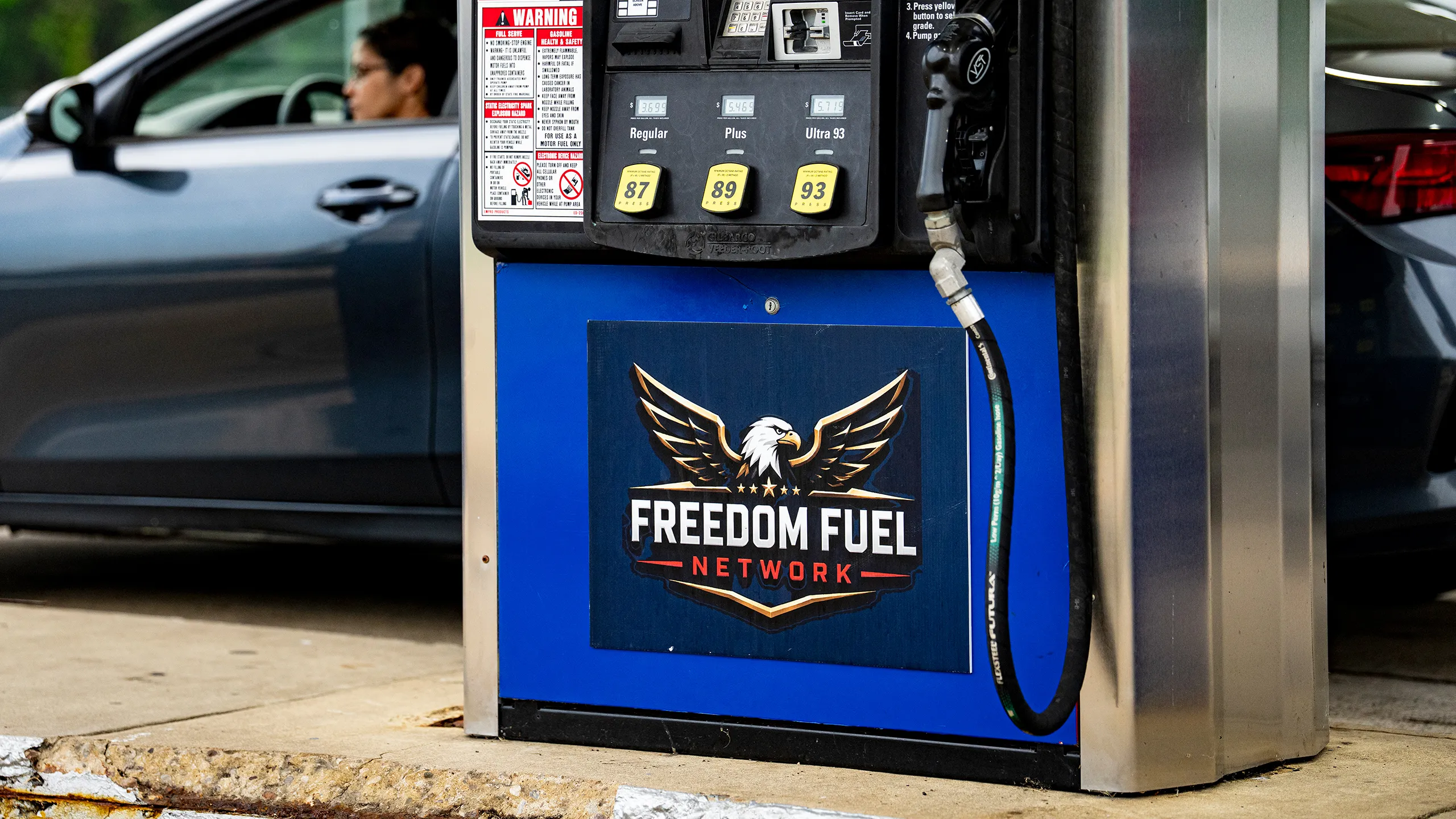 Заправка Freedom Fuel Network у Вест-Берліні, Нью-Джерсі, 10 серпня.