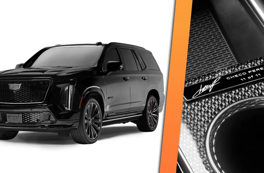 Cadillac Escalade V: лімітована серія на честь Серхіо Переса